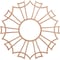 Ekena Millwork Augustus Wood Fretwork Pierced Ceiling Medallion, Cherry, 16"OD x 5 5/8"ID x 1/4"T CMWP16X16X0250AUCH - alternate 1